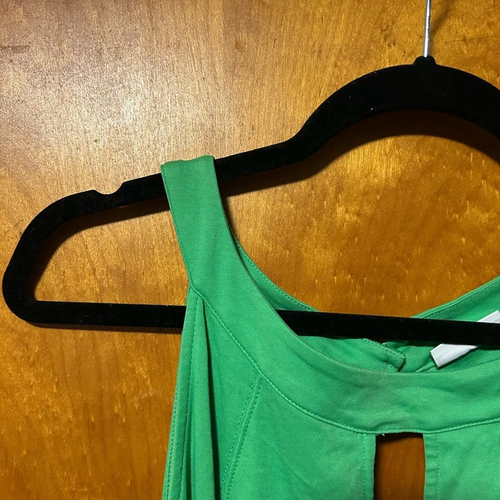 New York & Company Green Halter Sundress Mini - Picture 5 of 7